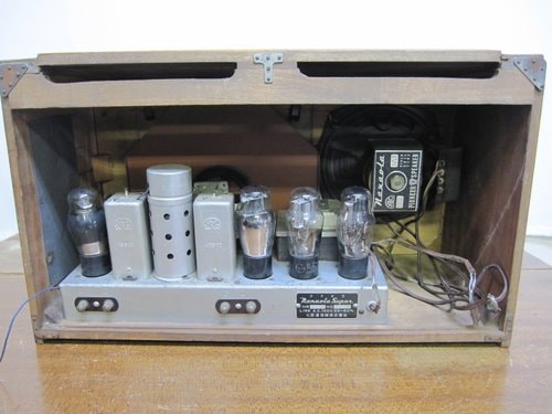 ER005 七歐通信機 ナナオラ 真空管ラジオ 5S-3 | 昭和レトロ,昭和