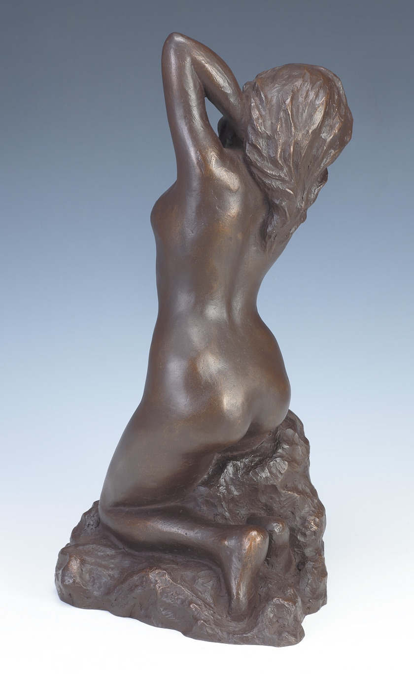 水浴び」 清河宗翠【ポイント5％還元中】 : アートの友社 美術品 工芸