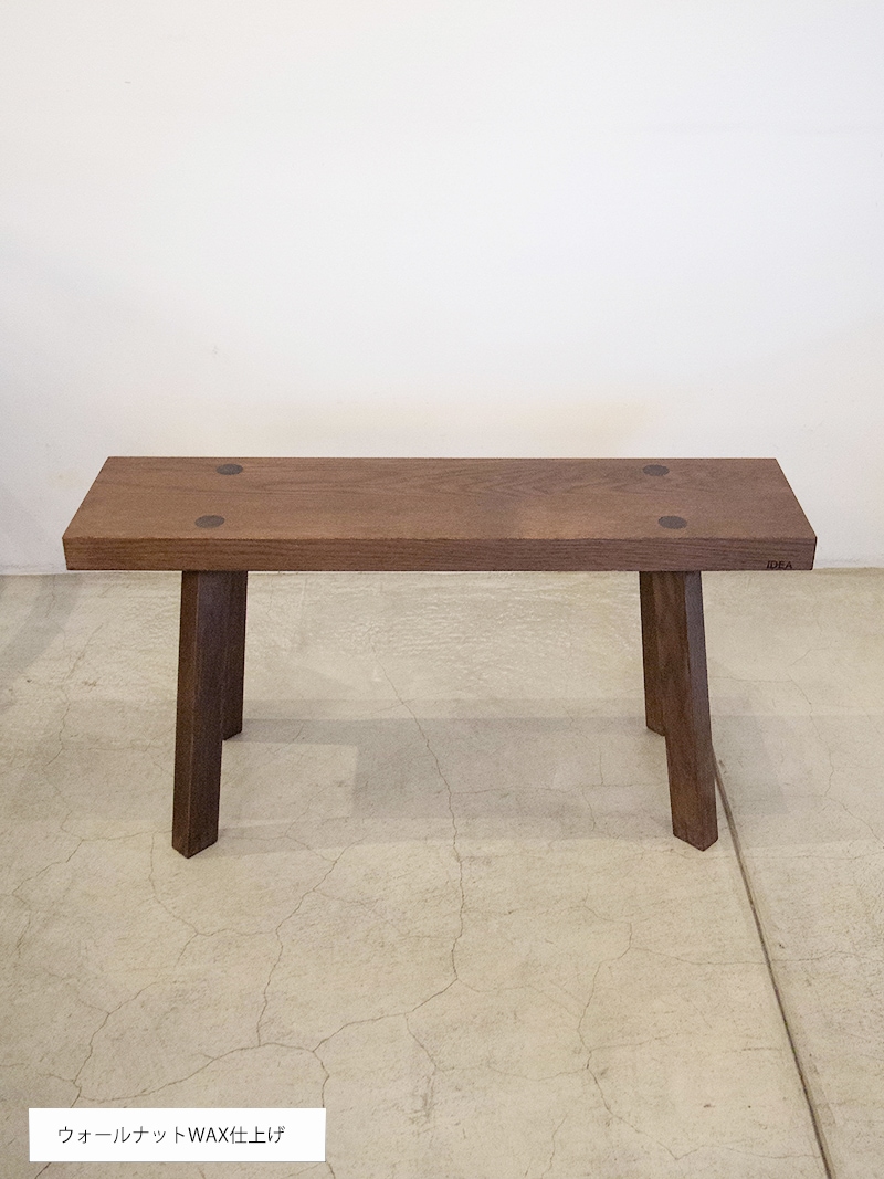 NOOKA-70 一枚板 無垢材ダイニングベンチ｜イデア