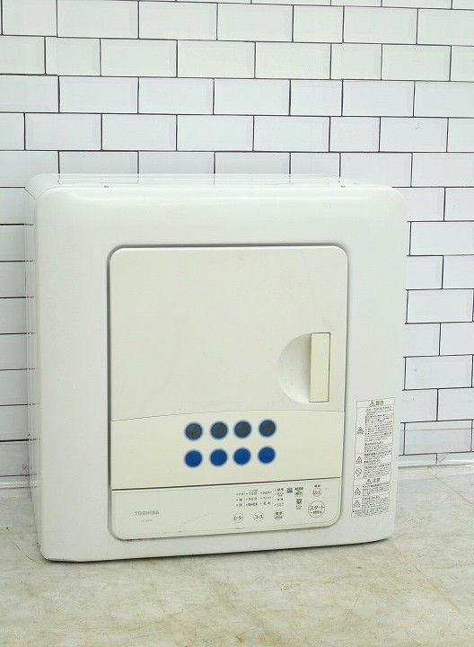 東芝製2022年式4.5kg中古衣類乾燥機 ED-458