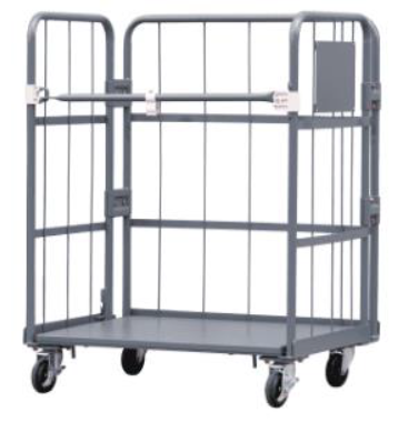 小さくて軽い！】かご台車フェアリーlight W850×D650×H1100mm 耐荷重