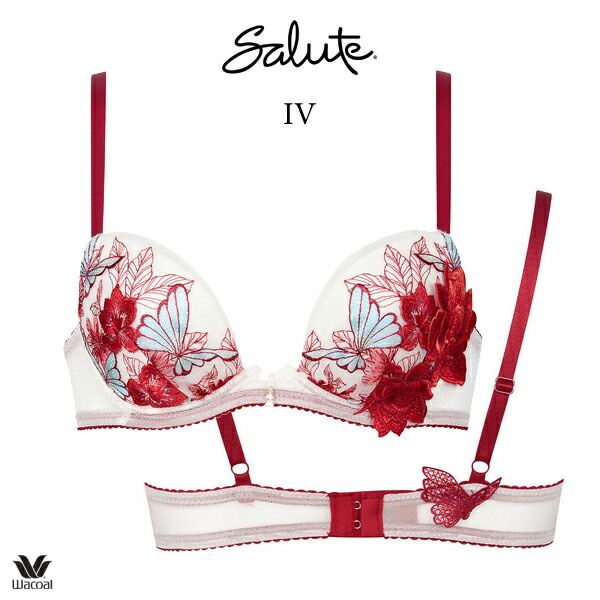 ワコール サルート 83G ブラジャー BTJ783 3/4カップワイヤー フロント