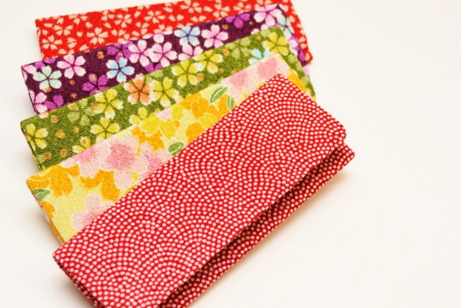 3.5寸とき櫛用 ちりめん／綿ケース | 櫛ケース,ちりめん／綿 | 十三や