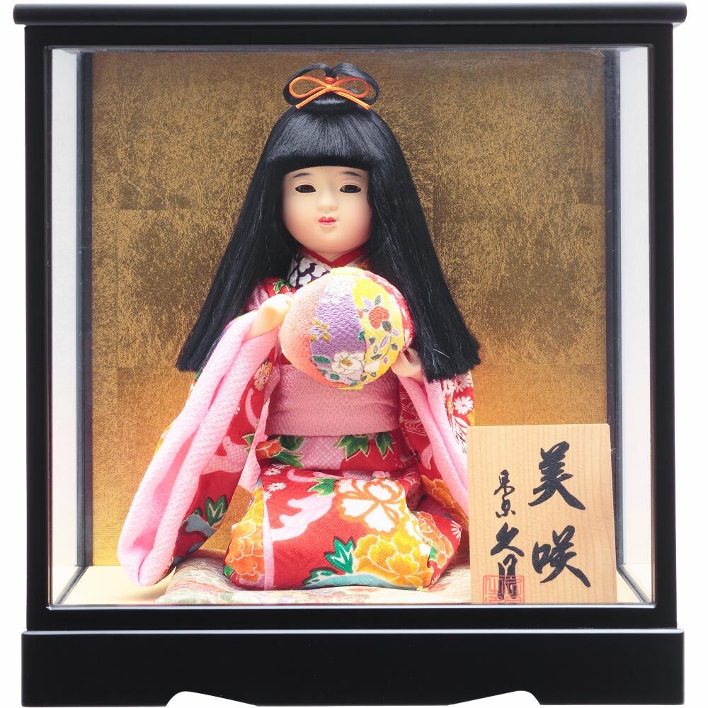 浮世人形ケース飾り 美咲 5H-U4 | 浮世人形 | 【公式】 人形の久月