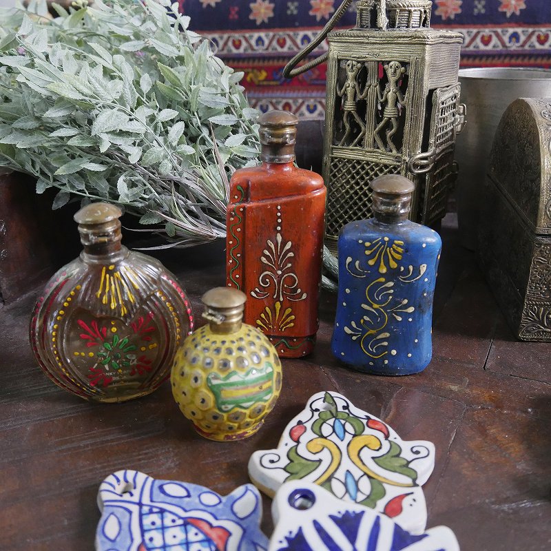 ヴィンテージ手描き香水瓶｜マライカ公式通販