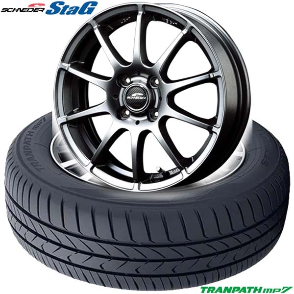 ミニバン用｜185/70R14 88H｜TRANPATH mp7 & SCHNEIDER StaG〈軽量