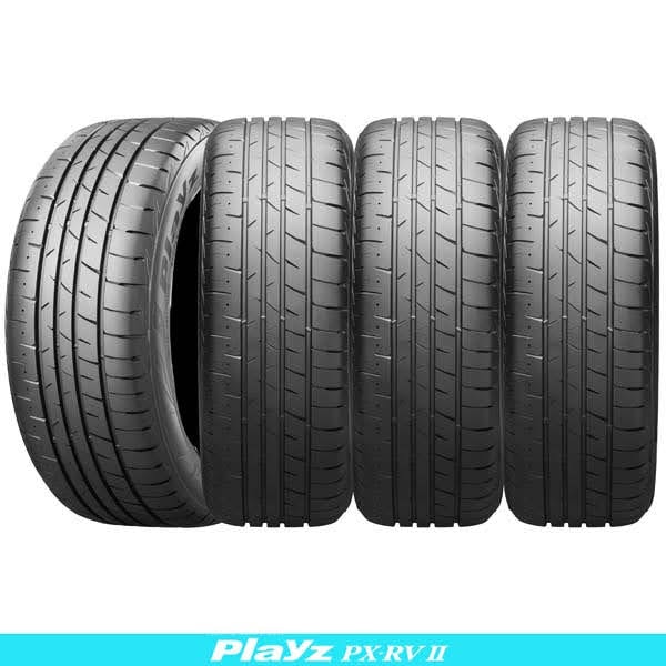 215/45R18 93W〈4本〉ブリヂストンPlayz PX-RVⅡ｜ミニバン専用低燃費