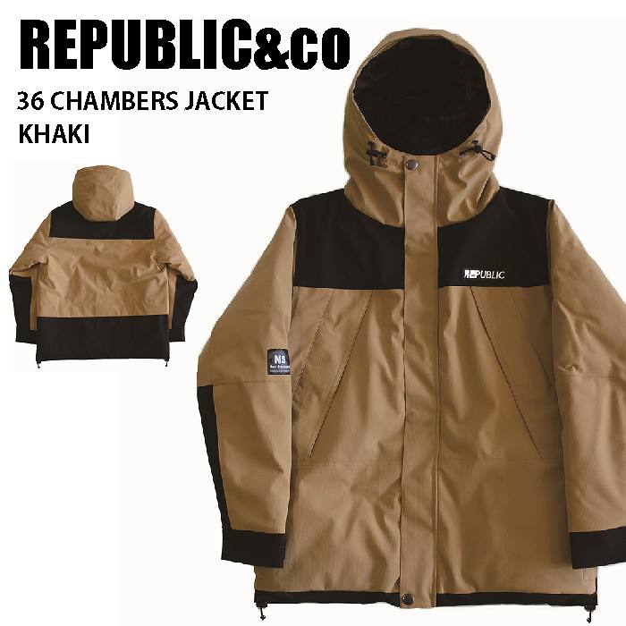 REPUBLIC&CO リパブリック ウェア 36 CHAMBERS JACKET 22-23 KHAKI