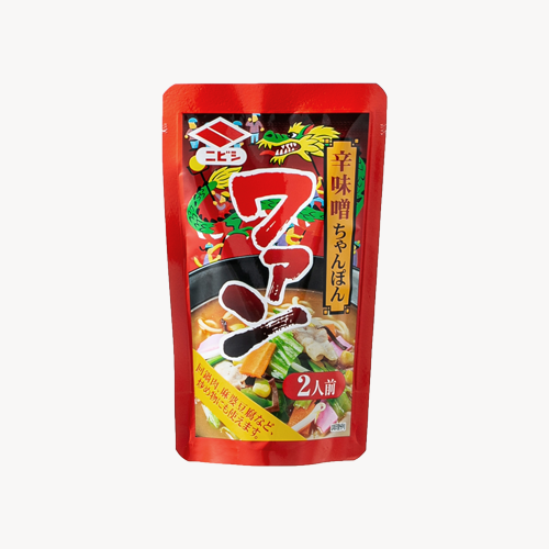 辛味噌ちゃんぽんワァン 80g｜たれ・スープ,スープ｜｜ニビシ醤油 公式