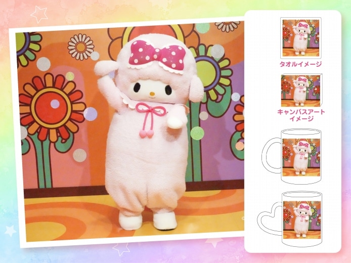 推しキャラ工房】マイスウィートピアノ お花の中【ハンドタオル