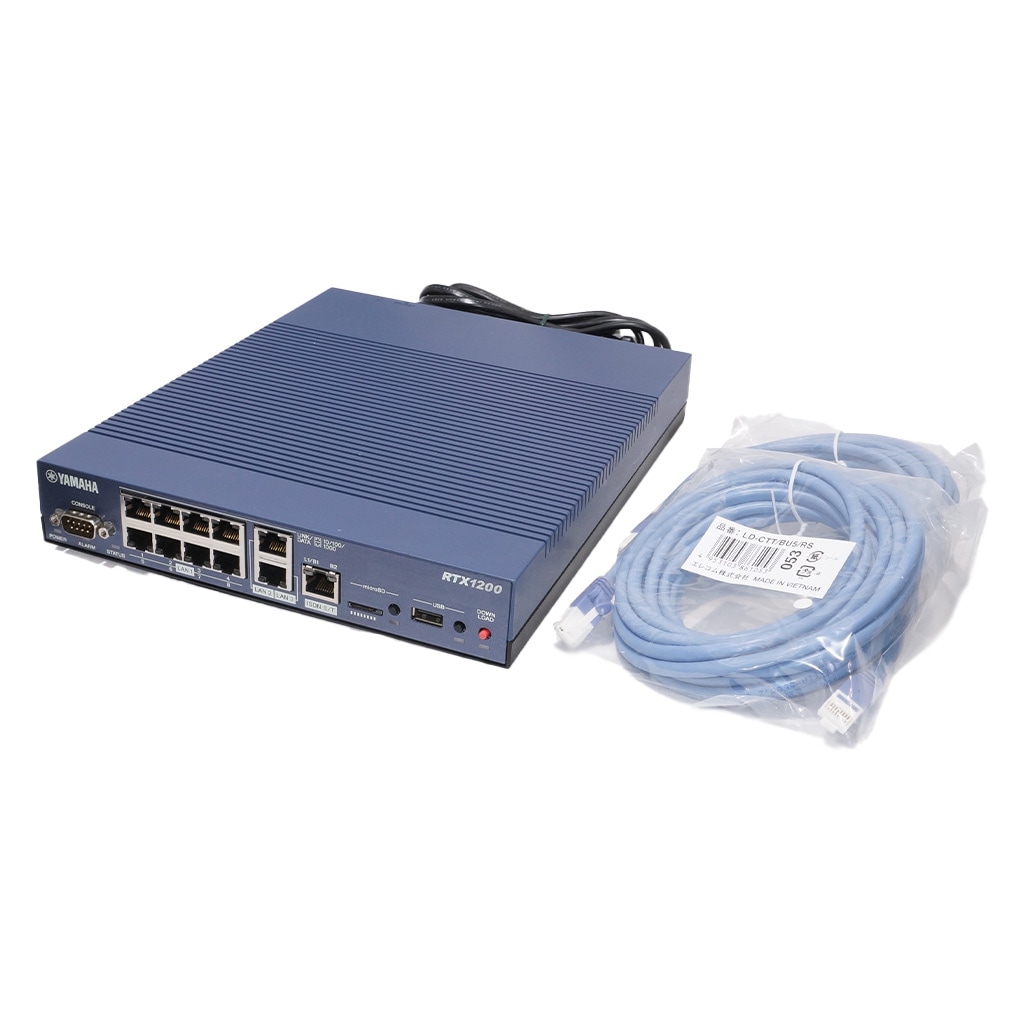 YAMAHA RTX1200 LANケーブルセット | ネットワーク機器 |中古パソコン