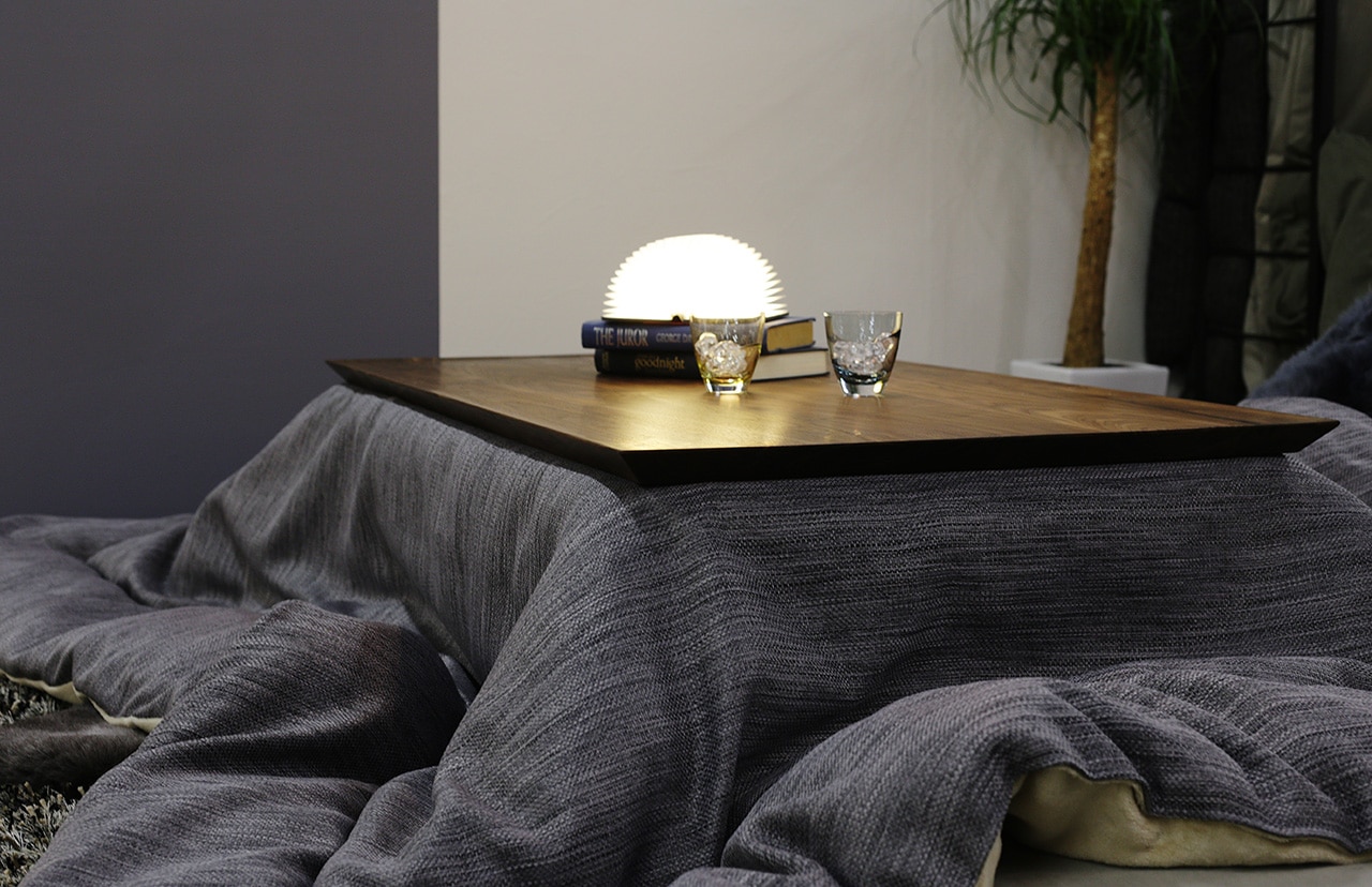 YUL kotatsu table｜ユールコタツテーブル ウォールナット無垢材