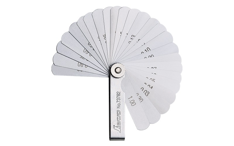 シックネスゲージ D 65㎜ 25枚組 | パス・ゲージ・ケガキツール