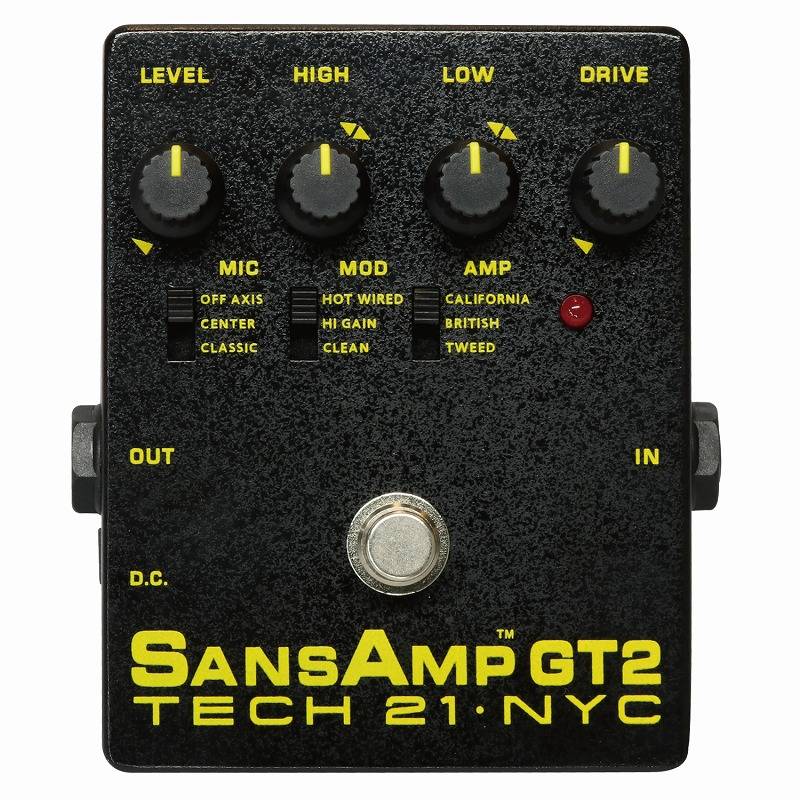 TECH21 Sans Amp アンプ シュミレーター GT2 エフェクター | ギター