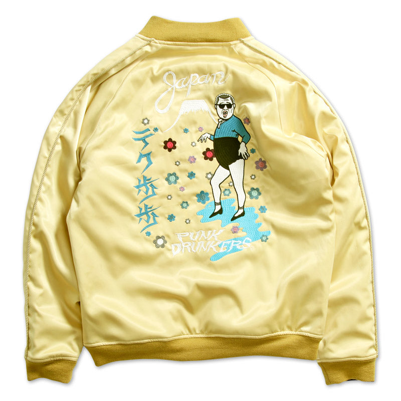 PDS×くっきー スカジャン ゴールドブラック – FANY Mall