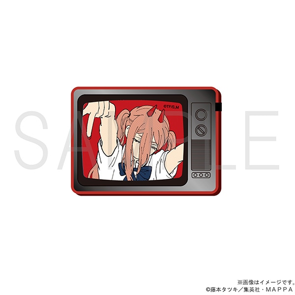 チェンソーマン テレビ風マグネット／#04 D: ステーショナリー | MAPPA