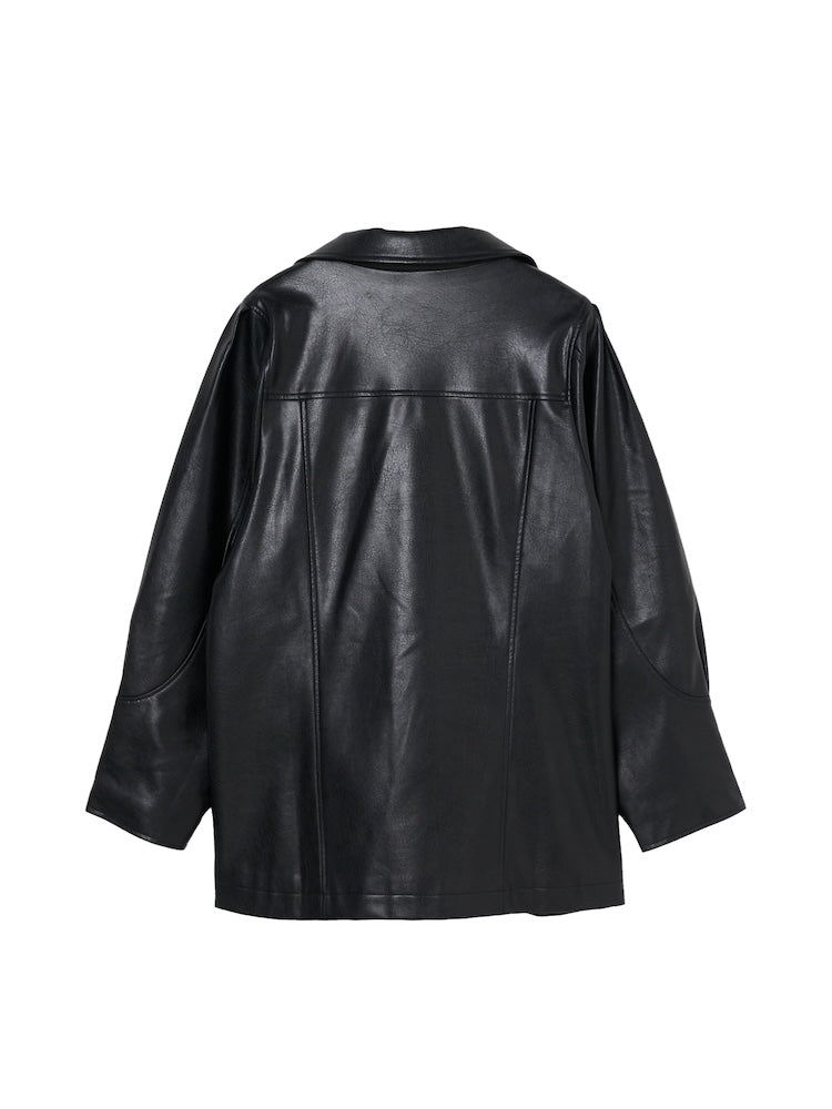 Fake Leather Jacket｜レザージャケット – MARTE