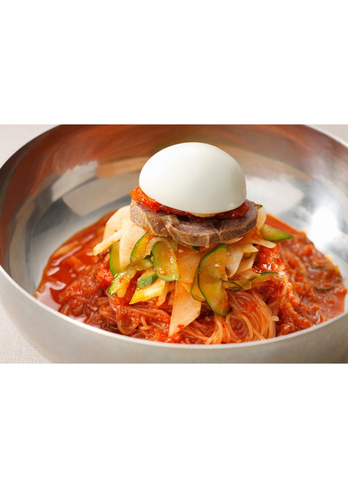 ぴょんぴょん舎】ピビン冷麺スペシャル4食入り（具材付き）| その他お