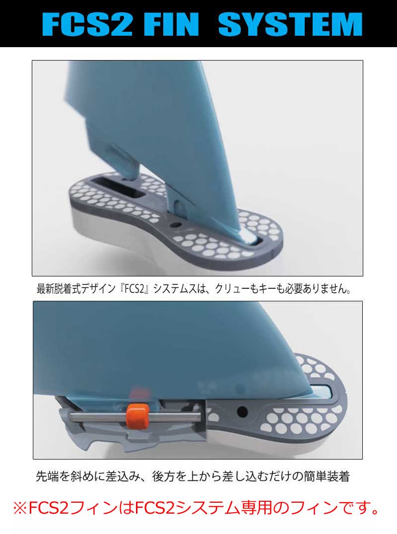 ショートボード用フィン エフシーエス2フィン サリーフィッツギボンズ