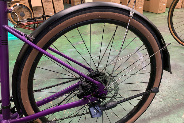 MARIN NICASIO SE用 純正泥除け（BEAR SKIN FENDER650/50c）入荷しま