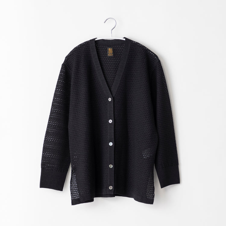 BATONER | バトナ― LaLa Begin別注 透かし柄和紙カーディガン