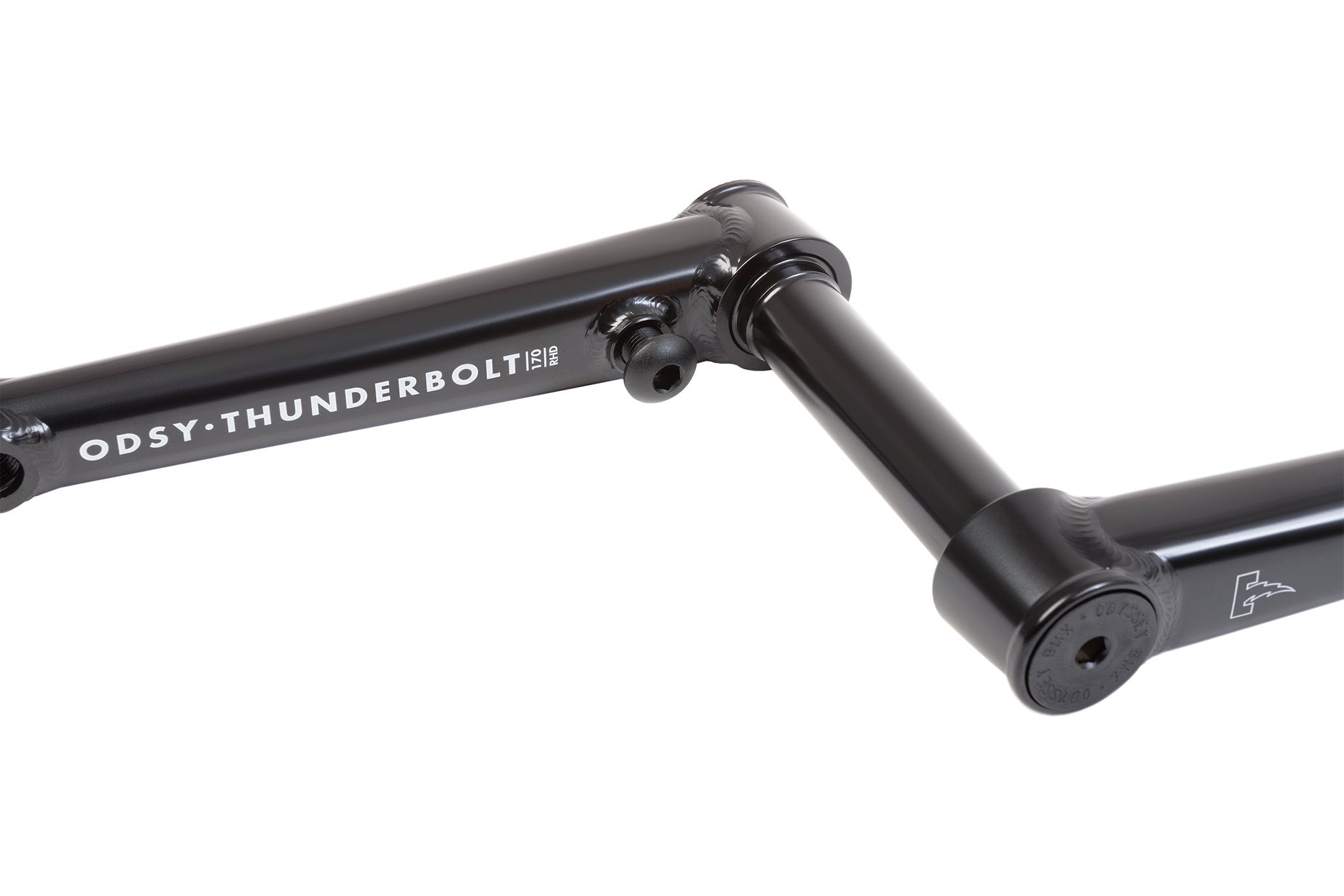Odyssey Thunderbolt BMX Cranks (Rustproof Black) | Full Factory