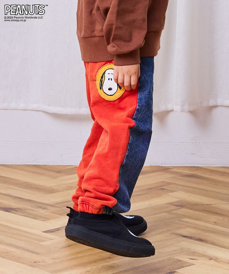 別注】スヌーピーデニムスウェットパンツ ｜ ボトムス ｜ 子供服の