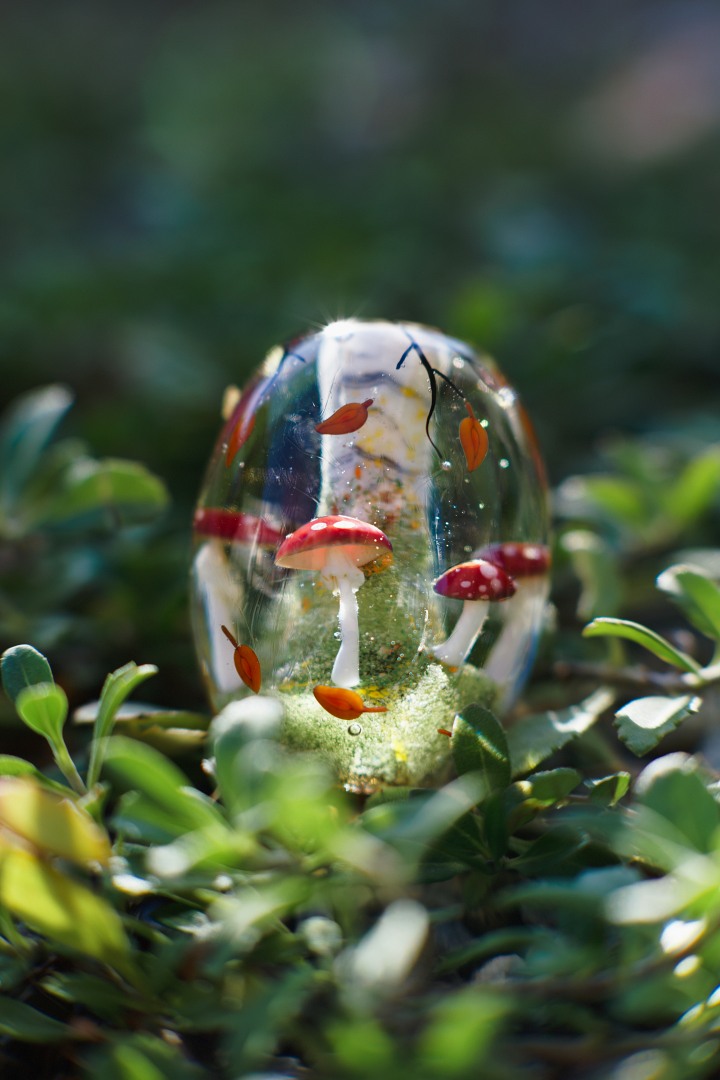 トンボ玉2点出品…Glass2H | 彩元堂：増永元 official site