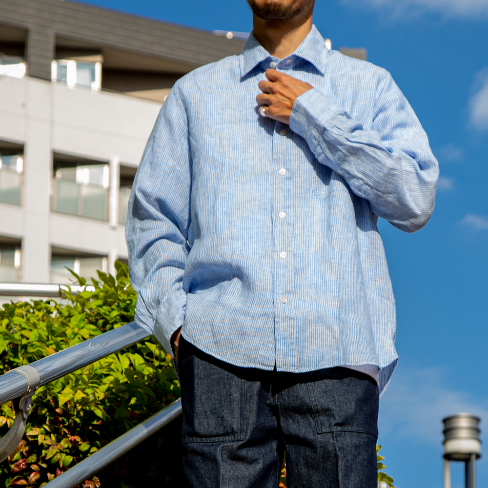 CORDINGS(コーディングス) IRISH LINEN STRIPE SHIRTS | ニュース