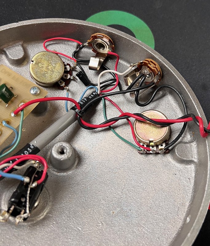 USED Crest Audio Dallas Arbiter Vintage Fuzz Face Pedal 1987