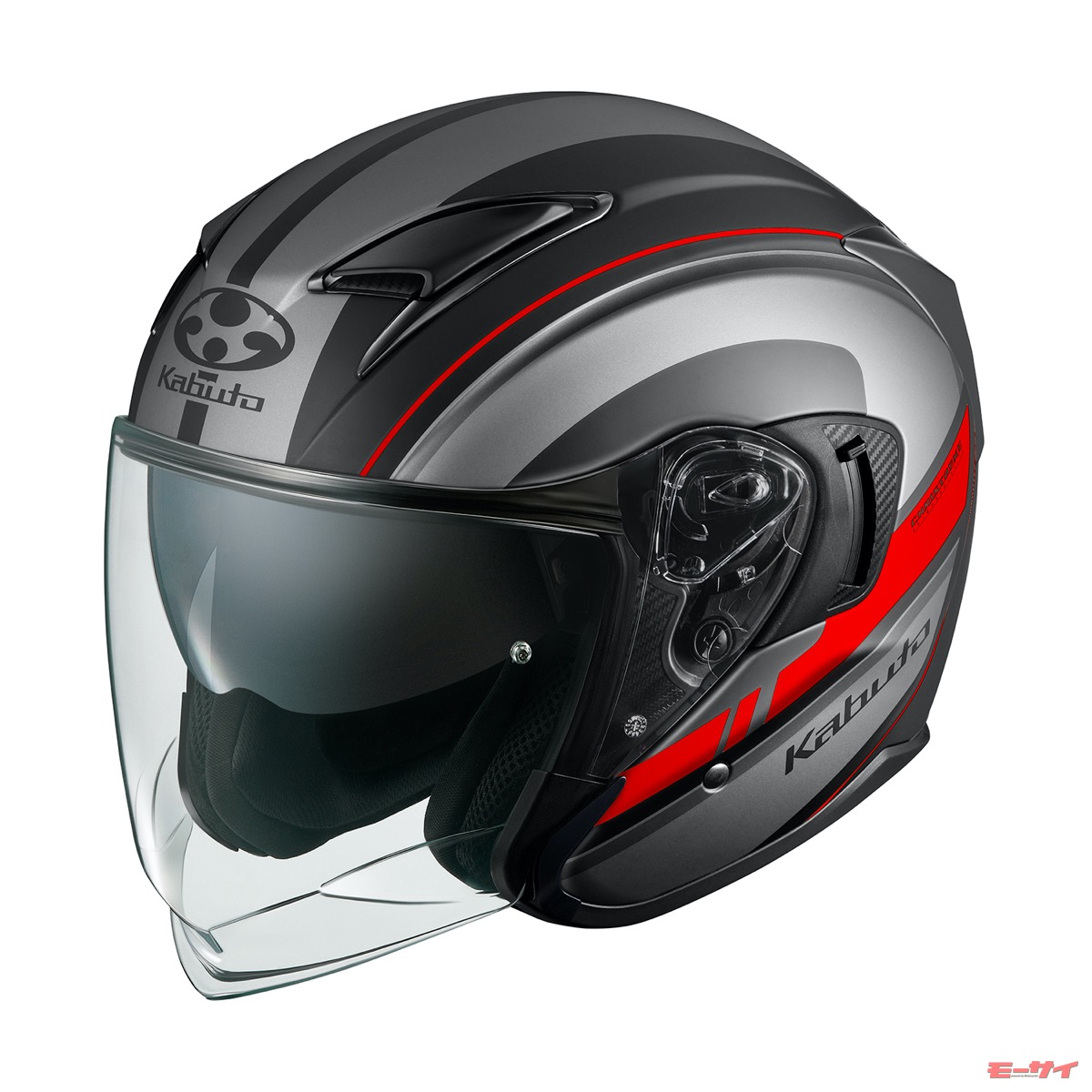 エアロシールドオープンフェイスの【Kabuto】「EXCEED-2」に