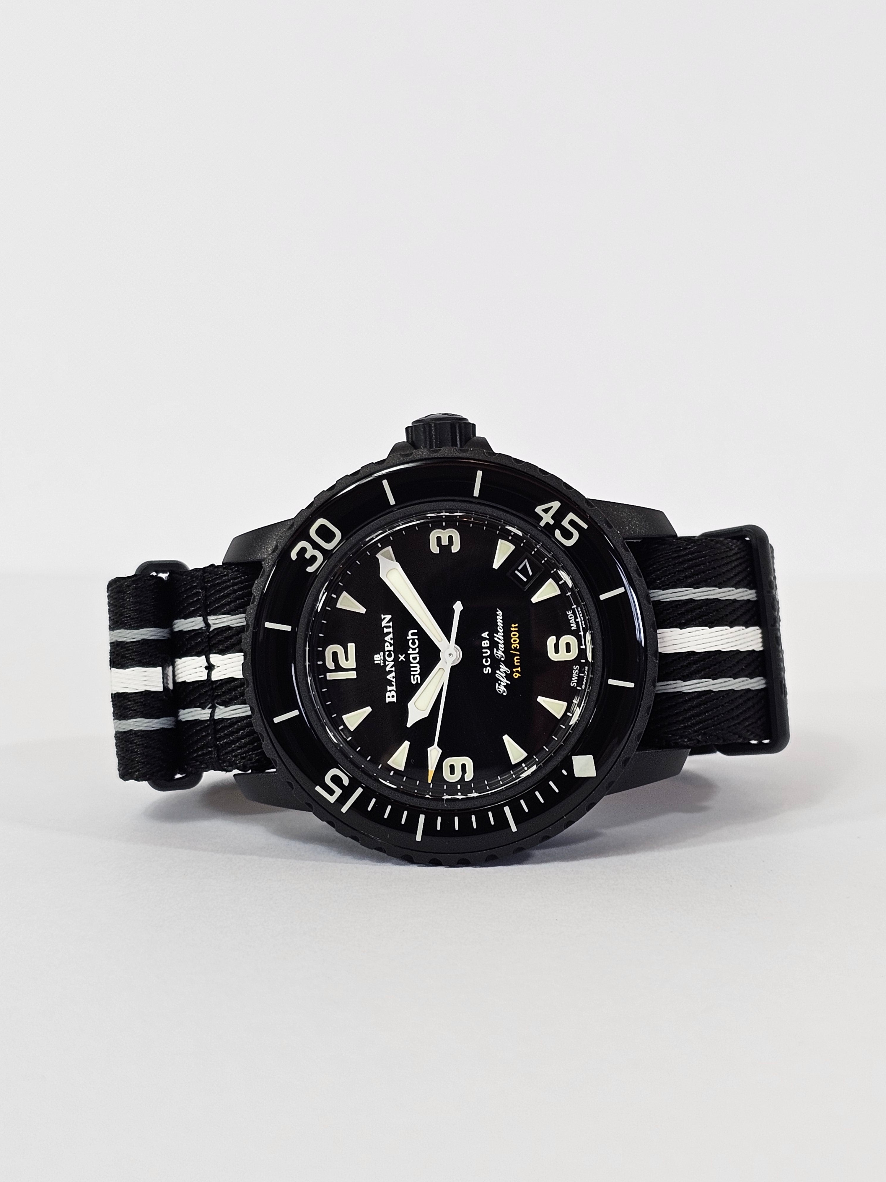 Blancpain X Swatch Fifty Fathoms Scuba Collection: Ocean of Storms