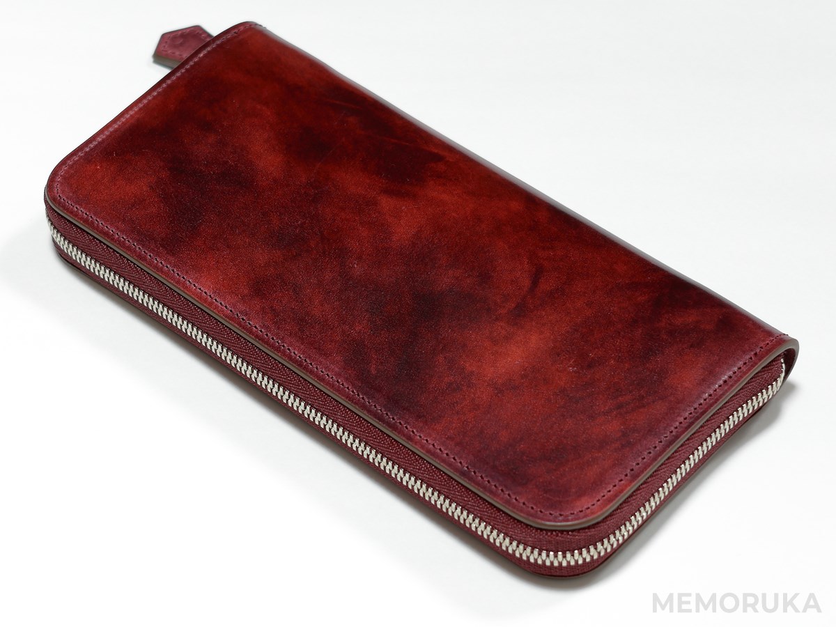 新進工房】極小長財布「バタール」 コードバンレザーをレビュー | メモルカ
