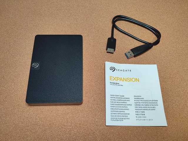 外付けHDDレビュー】Seagate Expansionポータブルは5TBの大容量で高速