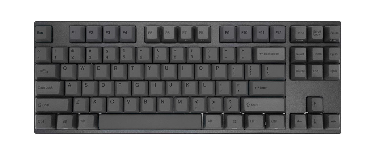 Varmilo VA Series V2 Charcoal White LED TKL Mechanical Keyboard