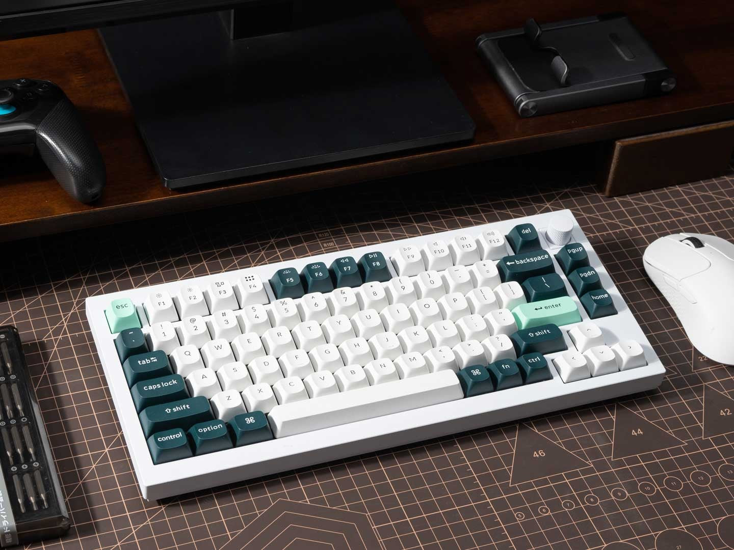 Keychron Q1 HE Aluminum 75% Hotswap Wireless RGB Mechanical Keyboard