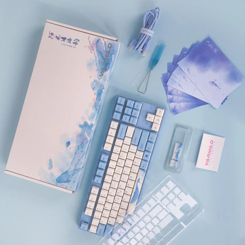Varmilo VPG87 Sea Melody TKL Hotswap RGB Mechanical Keyboard