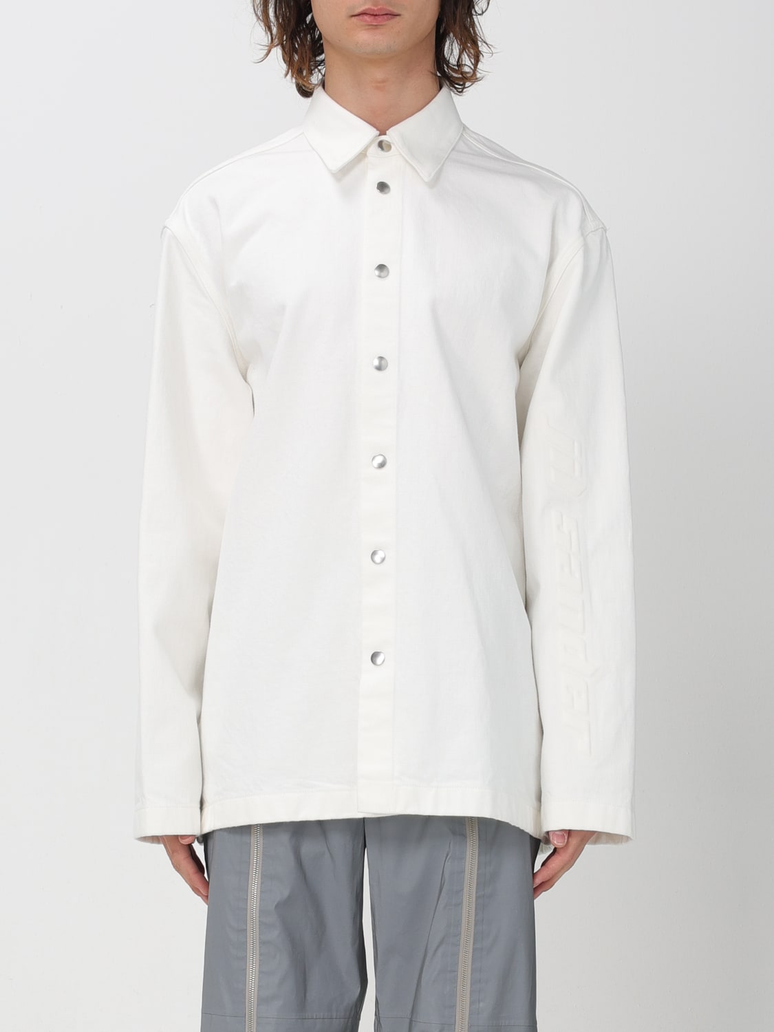 Jil Sander Outlet: Shirt men - White | J21DL0137J46463 | GIGLIO.COM