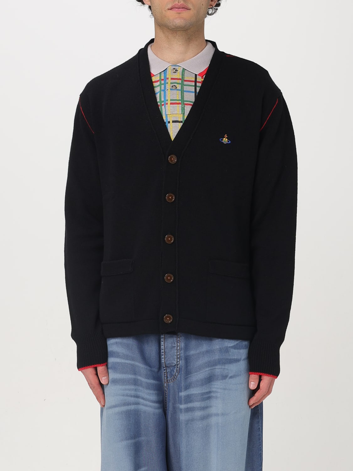 Vivienne Westwood Cardigan men - Black | 27010014Y0018 | GIGLIO.COM