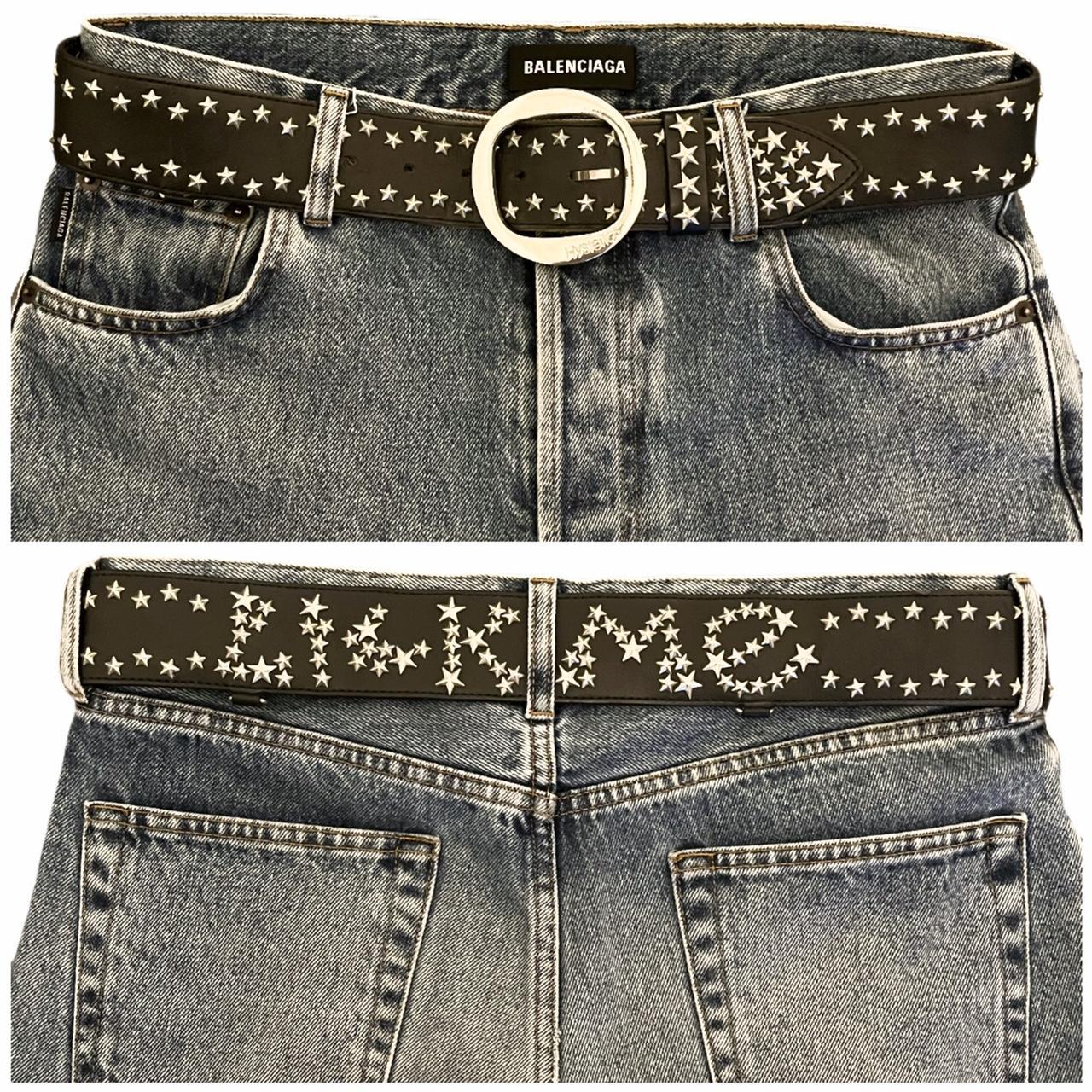 Hysteric Glamour Star Studded Lick Me Belt Fits a | Depop