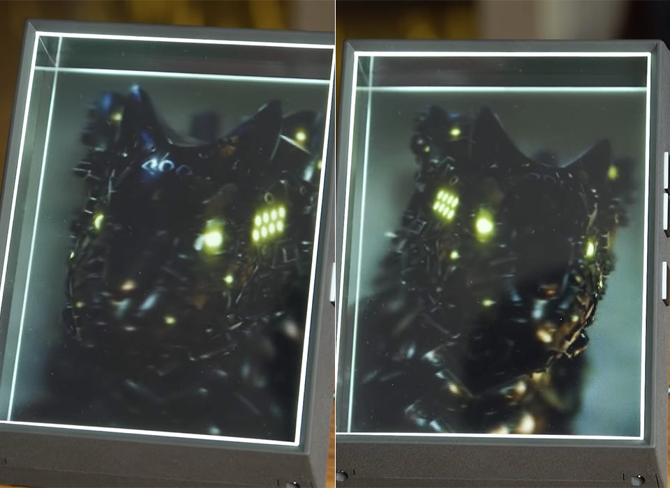Looking Glass Portrait is a Holographic Display That Turns 2D