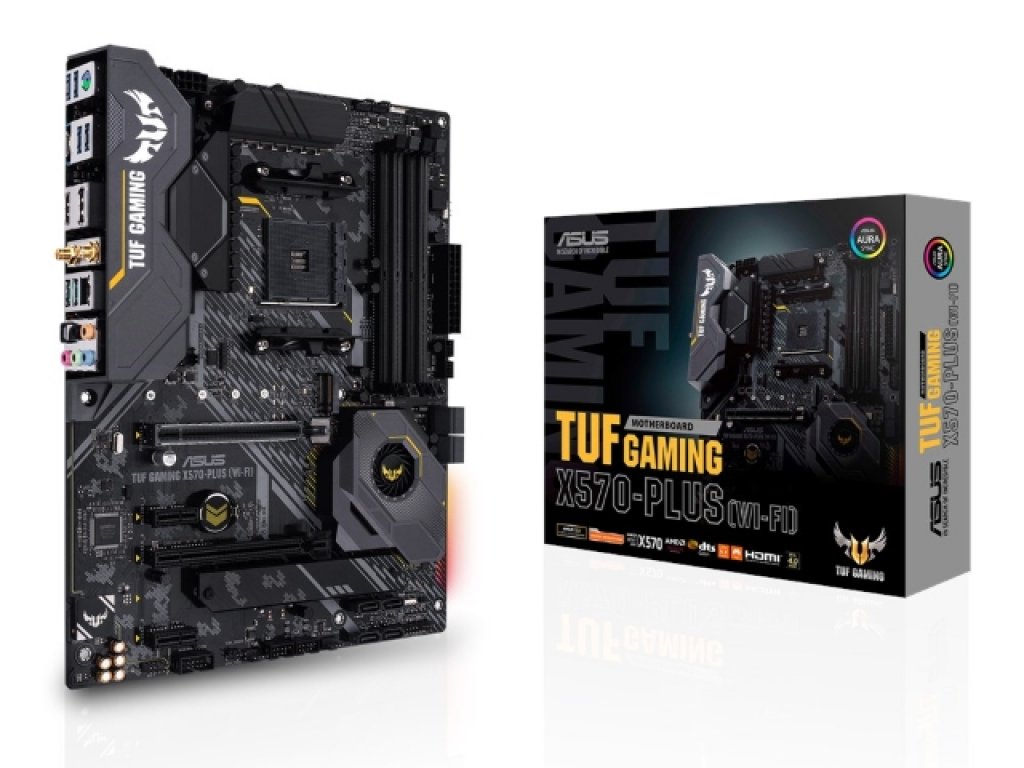 ASUSからエントリー向けX570高耐久 ATX マザーボード「TUF GAMING X570