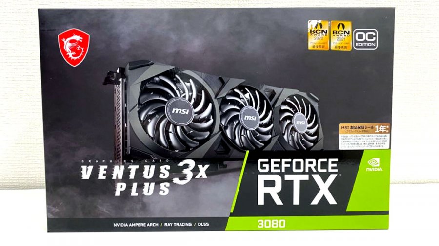 トルクスファン 3.0」採用、OC仕様のRTX 3080 LHR搭載グラフィック