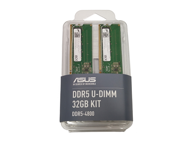 ASUS ASUS DDR5 U-DIMM 32GB KIT Micron 288pin DDR5-4800 CL40-39-39
