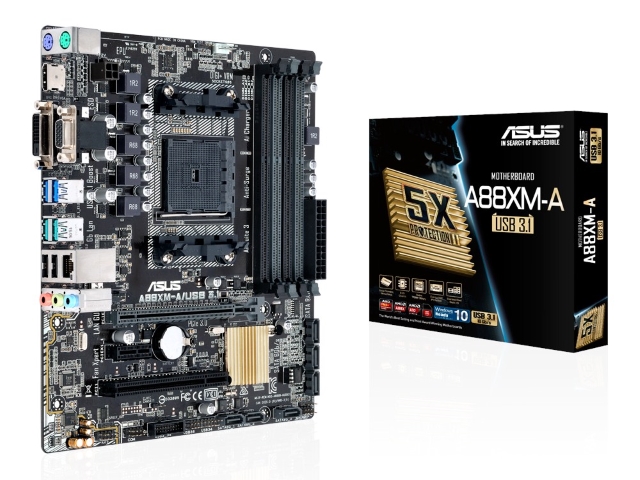 ASUS A88XM-A/USB 3.1 AMD Axxシリーズ Socket FM2+対応 AMD A88X