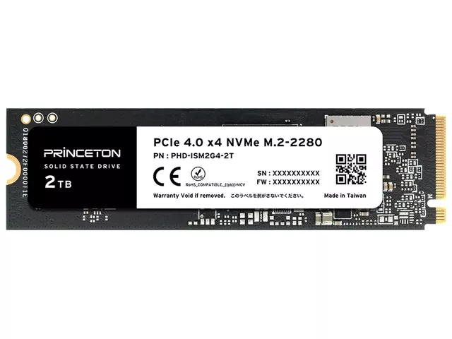 Princeton PHD-ISM2G4-2T PHD-ISM2G4 M.2 2280 PCIe NVMe Gen 4.0 x4
