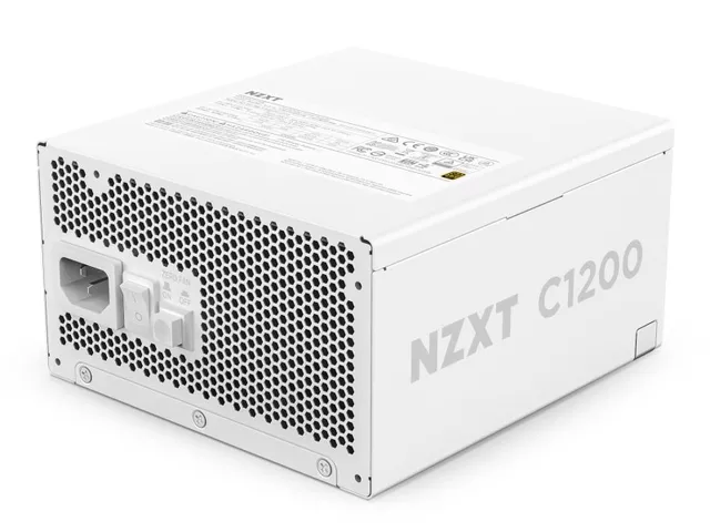 NZXT C1200 Gold ATX 3.1 White 1200 Watt 80 PLUS Gold Fully Modular