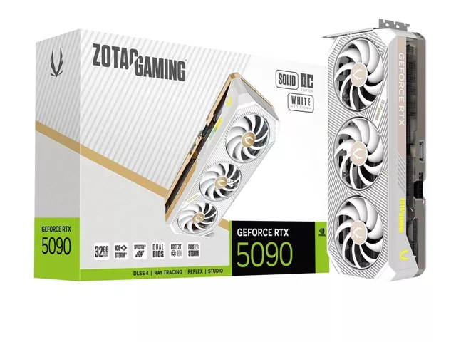 ZOTAC ZOTAC GAMING GeForce RTX 5090 SOLID OC White Edition ZOTAC