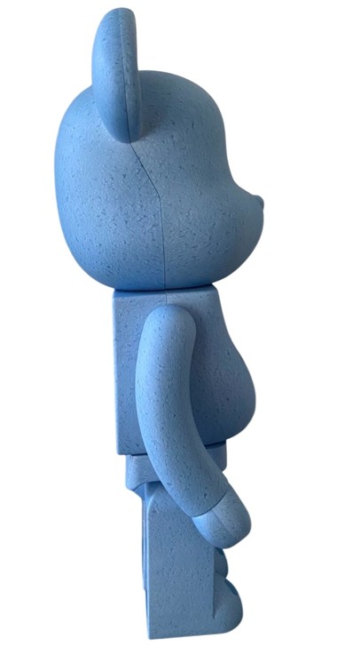 ▷ Snarkitecture x Black Rainbow 1000% (Blue Edition) by Bearbrick