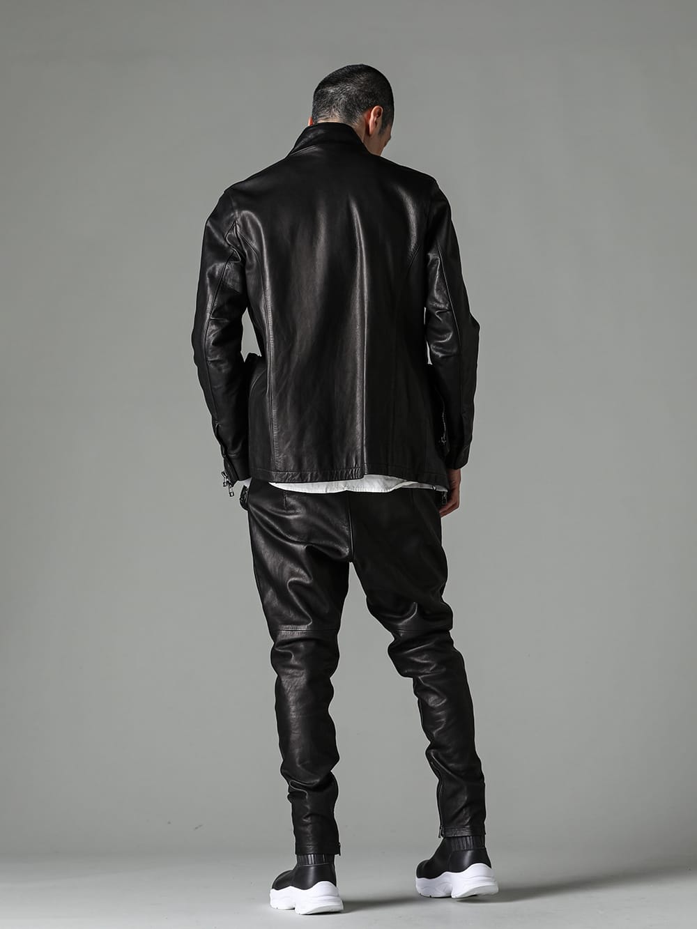 RIPVANWINKLE レザーレヴォリューションジャケット セットアップ